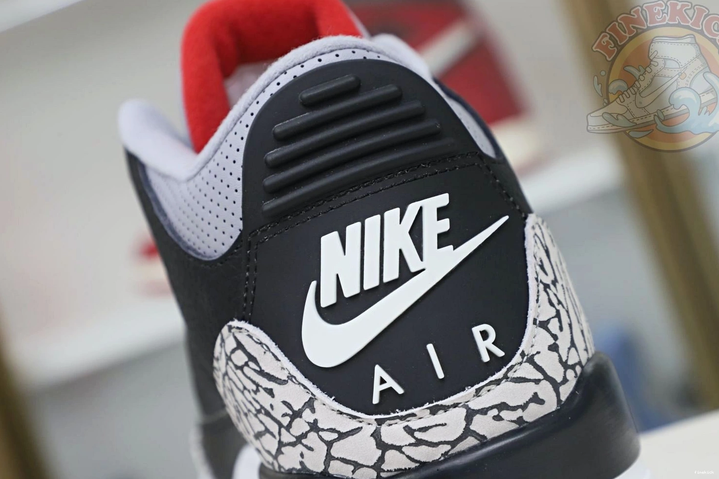 3 Air retro Jordan  Jordan 2018（854262-001） blackcement 0818